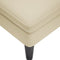 vidaXL - Chaise - longue - met - kussen - en - rechterarmleuning - stof - crèmekleurig