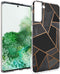 iMoshion Hoesje Geschikt voor Samsung Galaxy S21 Plus Hoesje Siliconen - iMoshion Design hoesje - Zwart / Meerkleurig / Goud / Black Graphic