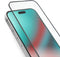 SBS TESCRFCIP1561P - Full Cover Screenprotector - 9H gehard glas - zwart frame