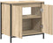 vidaXL - Badkamerkast - wastafelmeubel - 60x34,5x60 - cm - sonoma - eikenkleurig