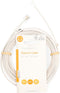 Nedis TCGL90200WT50 - Telecomkabel RJ11 Male - 5 m Plat Vernikkeld - Wit