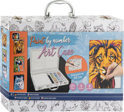 Creative Craft Group Schilderen op Nummer Dieren Kleurkoffer, 27dlg.