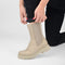 PS Poelman SATURNO - Chelsea Laarzen - Chunky zool - Taupe - Maat 40
