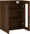 vidaXL - Wandkast - 69,5x34x90 - cm - bruin - eikenkleur