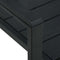 vidaXL - Tuinstoelen - 2 - st - hout-look - HDPE - zwart