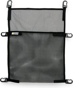 Hauck Buy Me - Boodschappennet - Flexibel met grote opening - Zwart