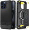 Spigen ACS06561 - Rugged Armor - Militaire standaard - Zwart