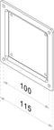 Neomounts FPMA-VESA100 - Verloopplaat VESA 75x75 naar 100x100 mm - Max. 30