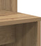 vidaXL - Kaptafel - Artisan - Eiken - 78,5x37x154,5 - cm - Geengineerd - Hout