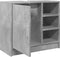 vidaXL - Wastafelkast - 63x29x55 - cm - bewerkt - hout - betongrijs