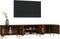 vidaXL - Tv-meubel - 180x31,5x40 - cm - bewerkt - hout - bruin - eikenkleur