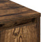 vidaXL - Dressoir - met - LED - Rook - Eik - 90x32x75 - cm - Geengineerd - Hout