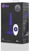 B-Vibe - Trio Remote Control Butt Plug Paars