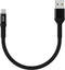UNIQ Accessory USB Type-C Kabel - Snellader Dataoverdracht 20cm - Zwart