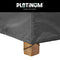 Platinum AeroCover - Gasbarbecuehoes - 148x61xH110cm - Ademend - Waterproof - Hoge kleurechtheid