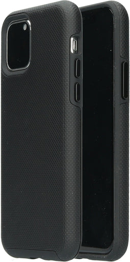 Mobiparts Rugged Tough Grip Case - iPhone 11 Pro - Maximale bescherming - Zwart