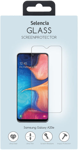 Selencia - Gehard Glas Screenprotector - 9H krasbestendig - Samsung Galaxy A20e