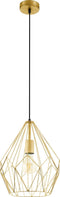 EGLO Carlton - Hanglamp - E27 - Ø 31 cm - In hoogte verstelbaar - Goud