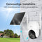 Arenti GO2T - Beveiligingscamera voor buiten - 2K 3MP - Accu met Zonnepaneel - 360 graden Beweegbaar - IP65 Waterdicht - Wit