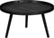 WOOOD Mesa Bijzettafel L - Hout - Zwart - 34xØ60