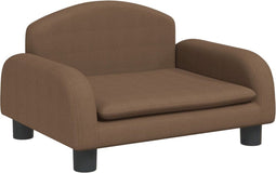 vidaXL - Hondenmand - 50x40x30 - cm - stof - bruin