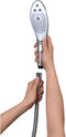 Womanizer Wave 2-in-1 Douchekop, multifunctioneel, met stimulatie - Intiemmassageapparaat met speciale waterstralen, waterstraal-stimulator - 3 verschillende waterstraalpatronen - chroom