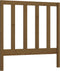 vidaXL - Hoofdbord - 106x4x100 - cm - massief - grenenhout - honingbruin