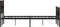 vidaXL - Bedframe - met - hoofdbord - en - voetbord - zonder - matras - 137x190 - cm