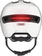 Abus Hud-Y - Fietshelm - Oplaadbare LED - Shiny White (S 48-54 cm)
