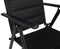 909 Outdoor 909 - Tuinstoelenset - Inklapbaar met zachte bekleding - Zwart (2 stuks)