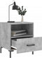 vidaXL - Nachtkastje - 40x35x47,5 - cm - bewerkt - hout - betongrijs