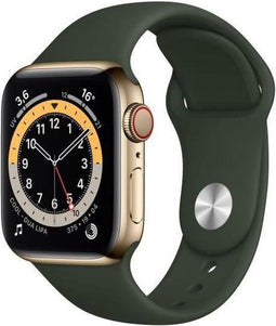 Apple Watch Series 6 - Smartwatch - GPS + Cellular - Goud (Groen)