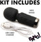 Massager XR Zwart Siliconen