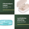 Gandria Pillendoosjes Set van 4 - Medicijndoos 12 Compartimenten - Bio-Graanvezel Waterbestendig (set van 4)