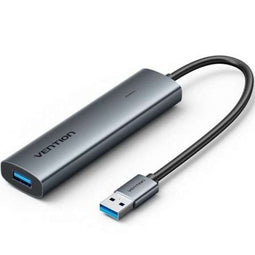 Vention TGXHB - Hub USB - 5 Poorten USB 3.0 - Grijs