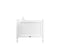 Bopita Belle bedbank 90x200 - Wit