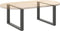 vidaXL - Salontafelpoten - 2 - st - U-vormig - 70x(42-43) - cm - staal - antraciet