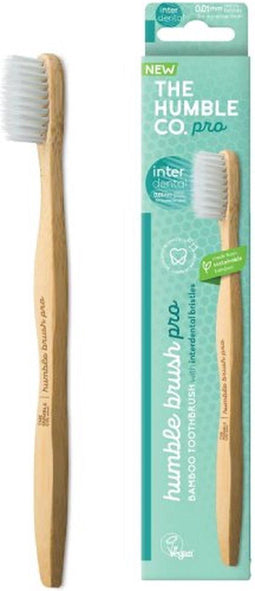 The Humble Co. Tandenborstel Bamboe PRO Interdental Soft Turquoise