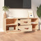 vidaXL - Tv-meubel - 100x34x40 - cm - massief - grenenhout