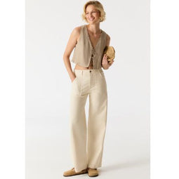 Lulu High Waist Full Length Patch Pocket Pants 33/32