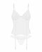 Obsessive - Alissium Korset en string - XL/2XL - Wit
