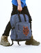 Caramel & Cie Rugzak Groot - Wolf blauw