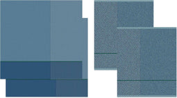//DDDDD combiset 2 keukendoeken & 2 theedoeken Blend teal