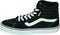 VANS Filmore Hi - Hoge sneakers - Suède/canvas - Zwart/wit - Maat 46