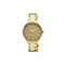 Police Gouden RVS Horloge Met Analoge Wijzerplaat