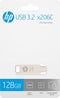 PNY x206C - USB-stick 128GB - USB Type-A / USB Type-C - Zilver