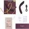 Womanizer OG G-spot vibrator, Pleasure Air-speeltje, G-Spot vibrator, G-Spot stimulator, G-spot-speeltje, waterdicht, oplaadbaar - Aubergine