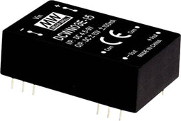 Mean Well DCWN03E-05 DC/DC-convertermodule 300 mA 3 W Aantal uitgangen: 2 x Inhoud 1 stuk(s)