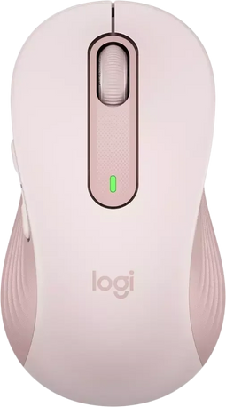 Logitech Signature M650 L - Draadloze muis - Ergonomisch ontwerp - Roze