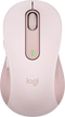 Logitech Signature M650 L - Draadloze muis - Ergonomisch ontwerp - Roze